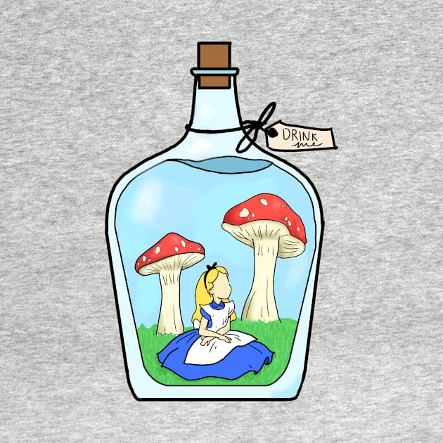 Alice in a bottle by bookloversclub